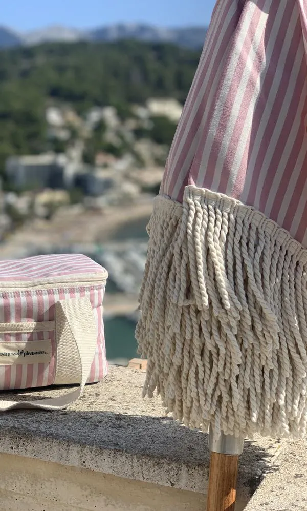 PREMIUM COOLER BAG | Lauren's Pink Stripe