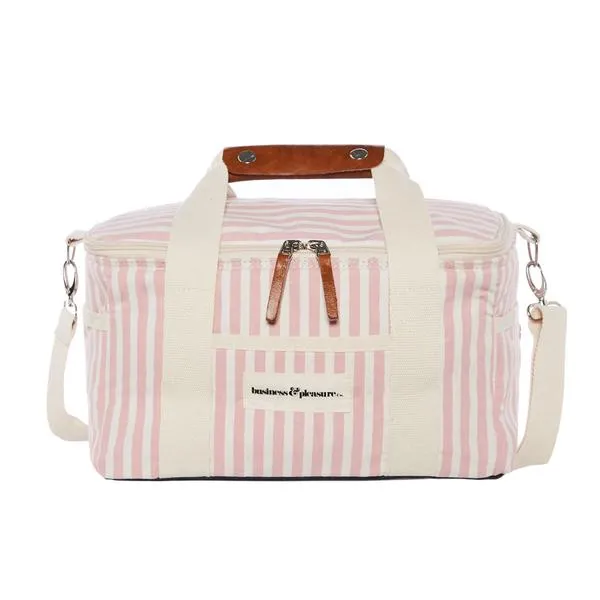 PREMIUM COOLER BAG | Lauren's Pink Stripe