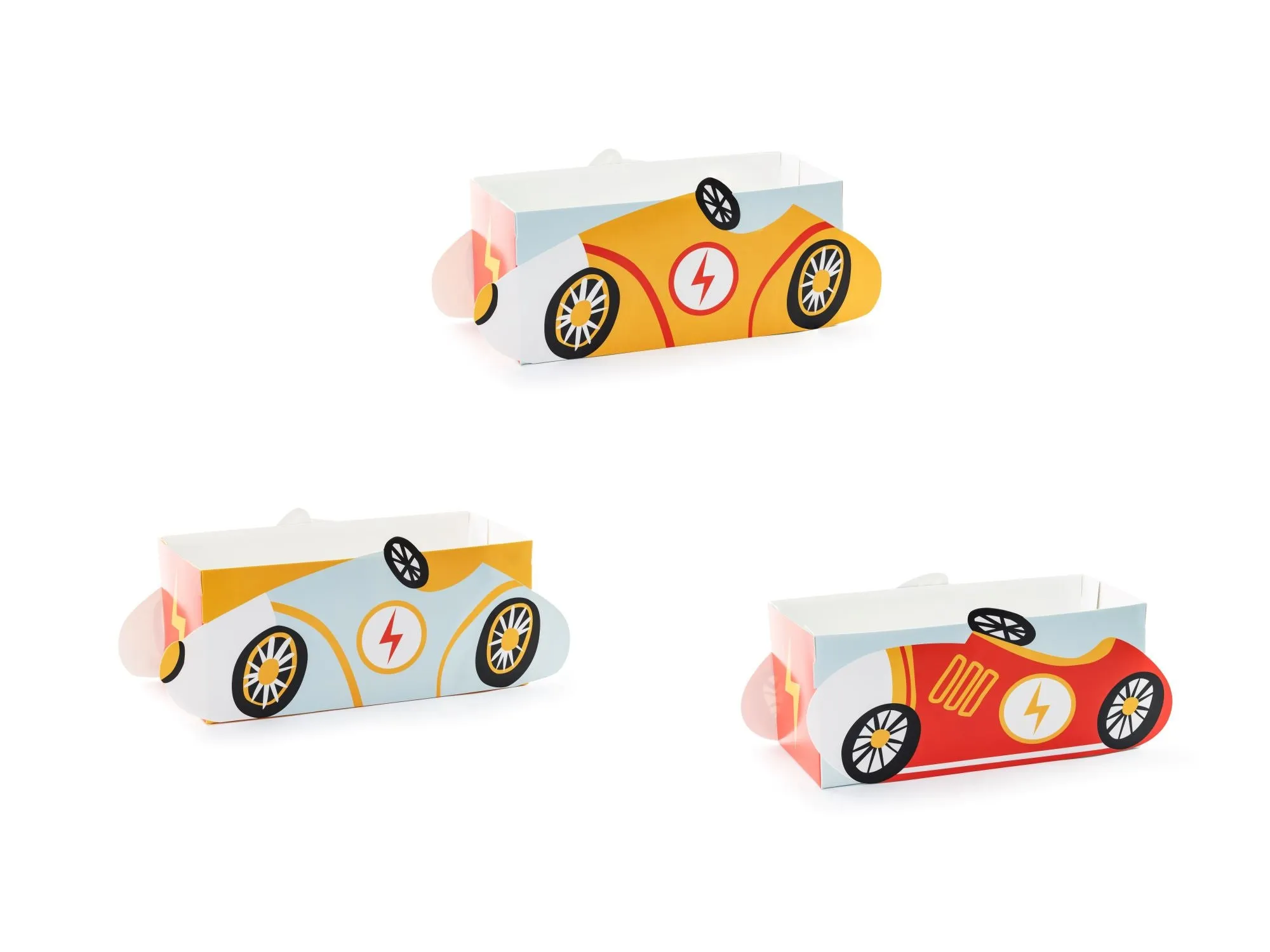 Race Cars Treat Snack Boxes