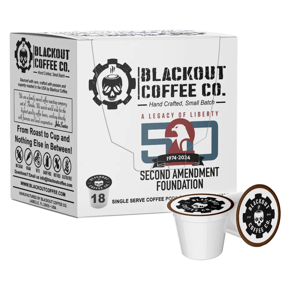 SAF 50TH ANNIVERSARY COFFEE MEDIUM ROAST PODS 18CT