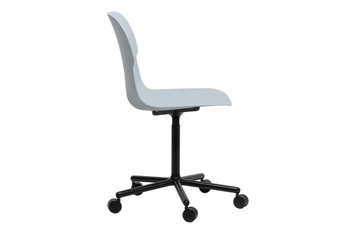 Sammy Plastic Chair - Swivel Base