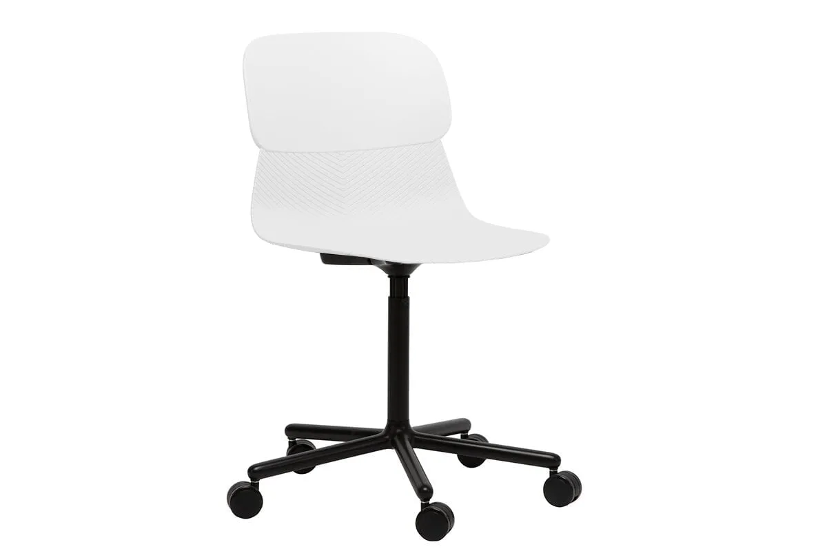 Sammy Plastic Chair - Swivel Base