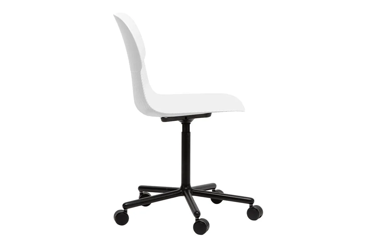 Sammy Plastic Chair - Swivel Base