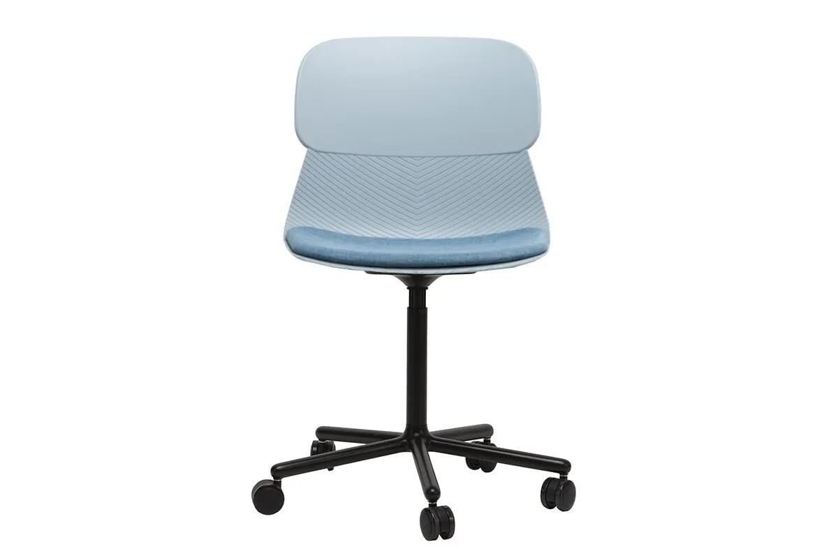 Sammy Plastic Chair - Swivel Base