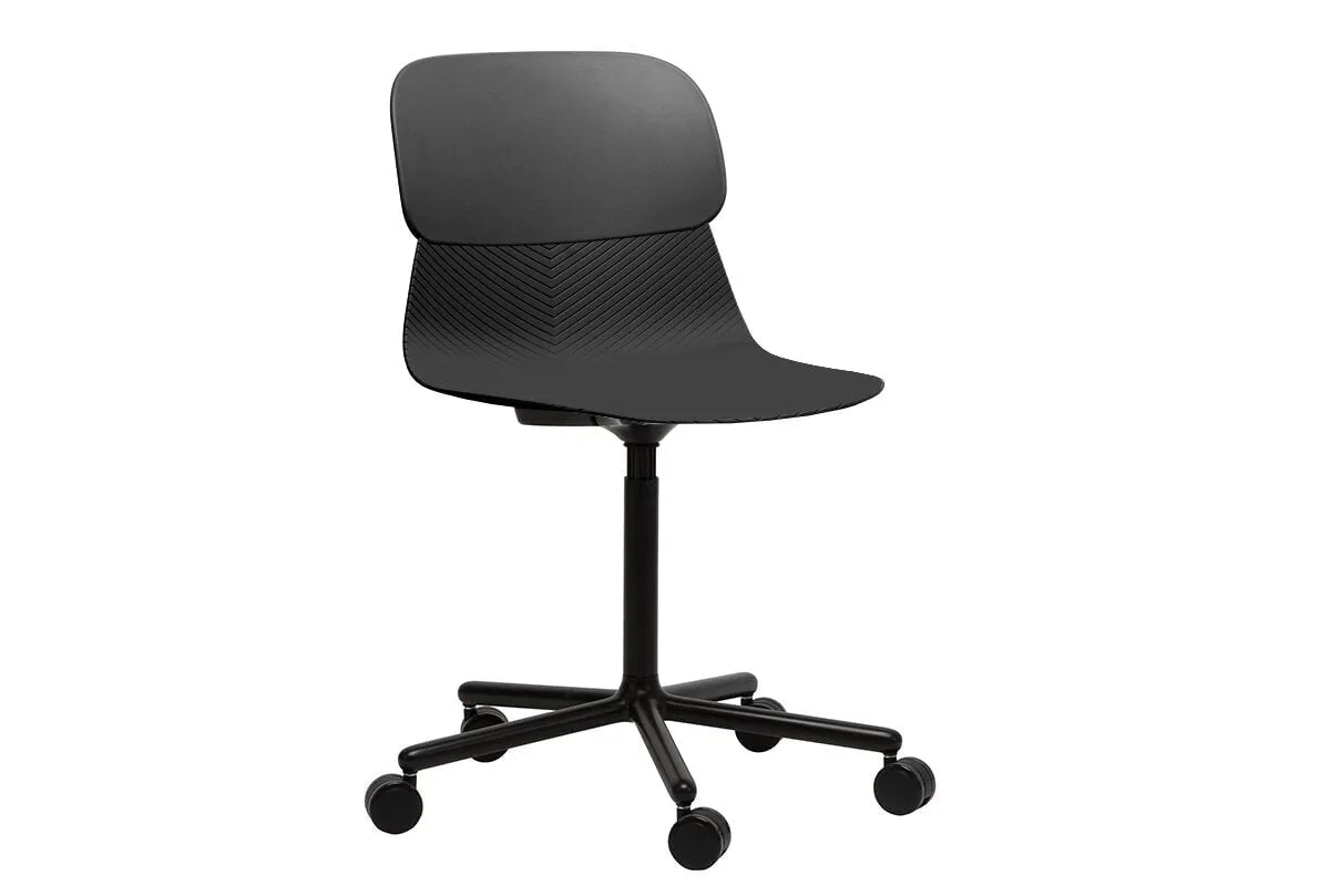 Sammy Plastic Chair - Swivel Base