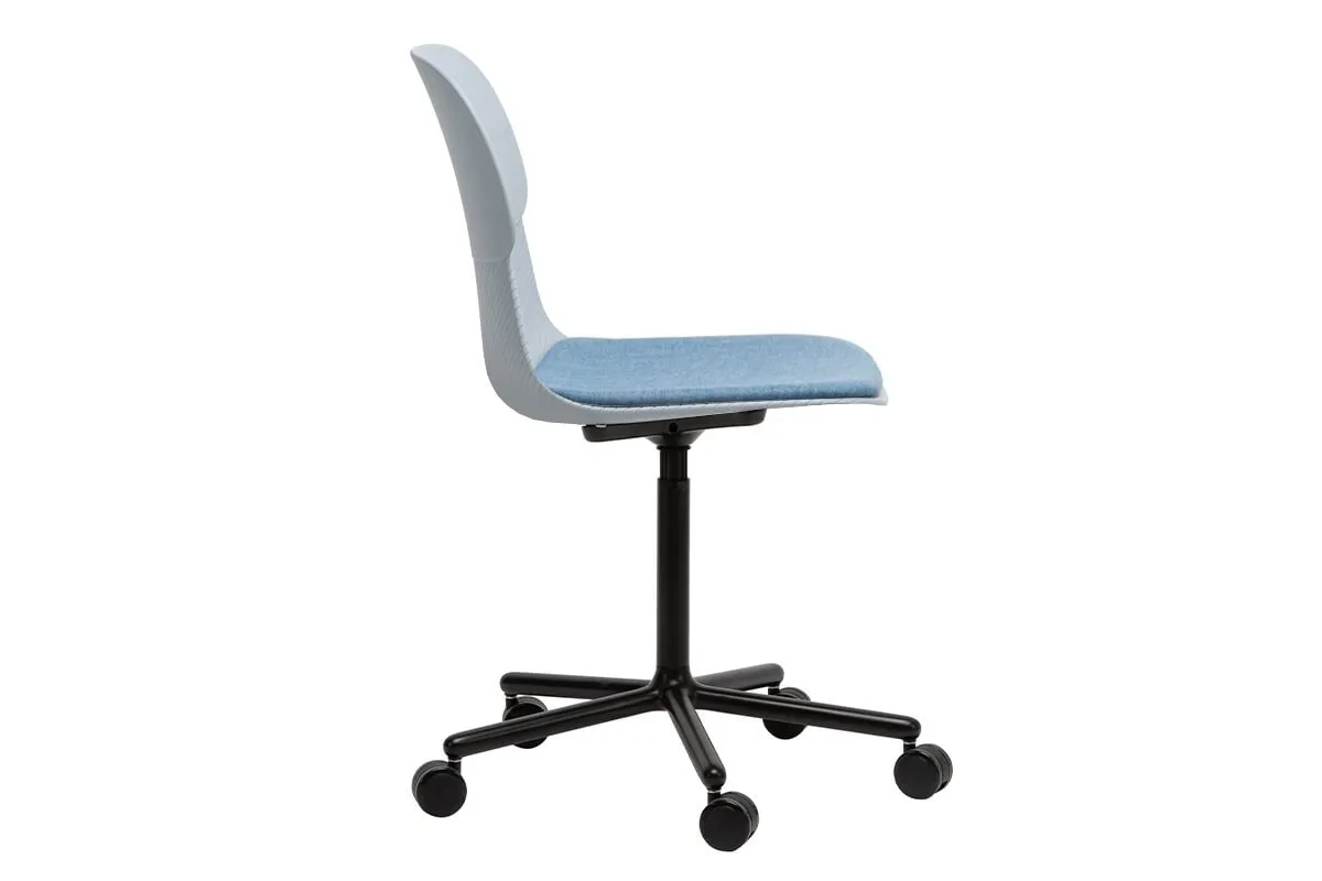 Sammy Plastic Chair - Swivel Base