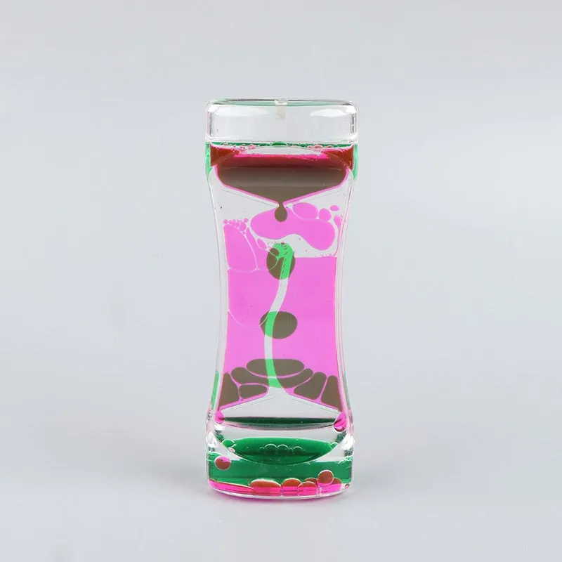 Sand Serenity Relaxing Liquid Motion Hourglass