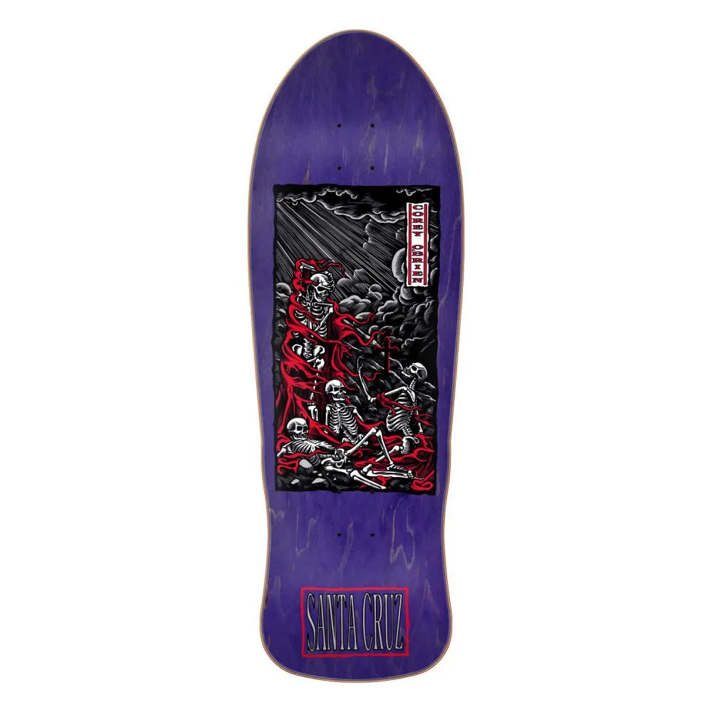 SANTA CRUZ O´Brien Purgatory Reissue Deck 9.85