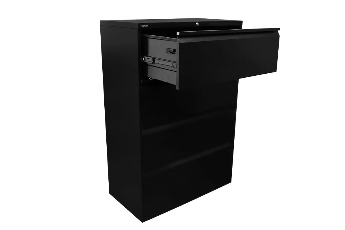 Sonic Heavy Duty 4 Drawer Lateral Filing Cabinet