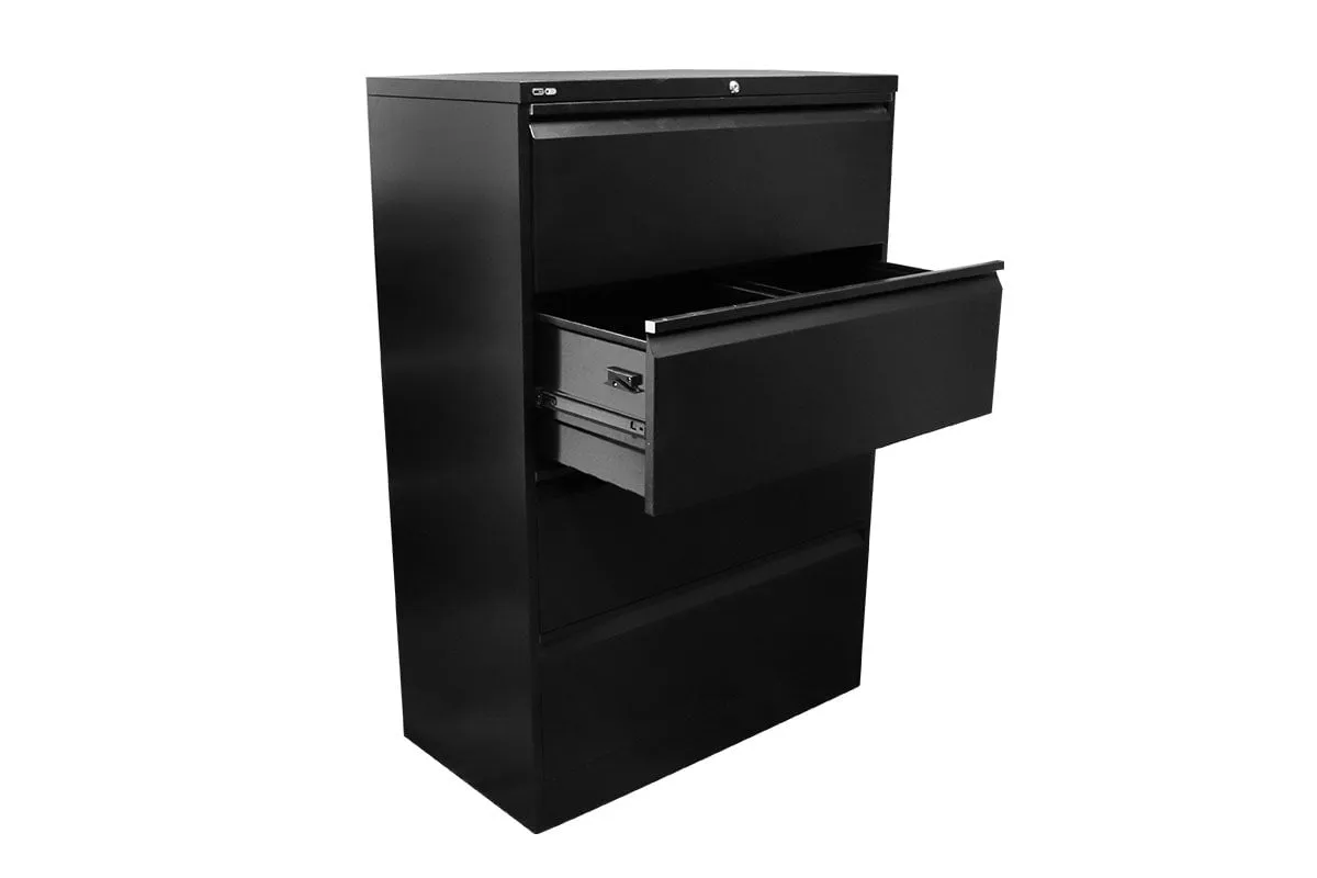 Sonic Heavy Duty 4 Drawer Lateral Filing Cabinet