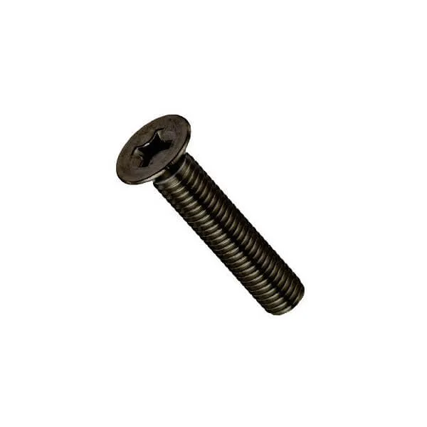 Standard Phillips Bolt 1" - Black