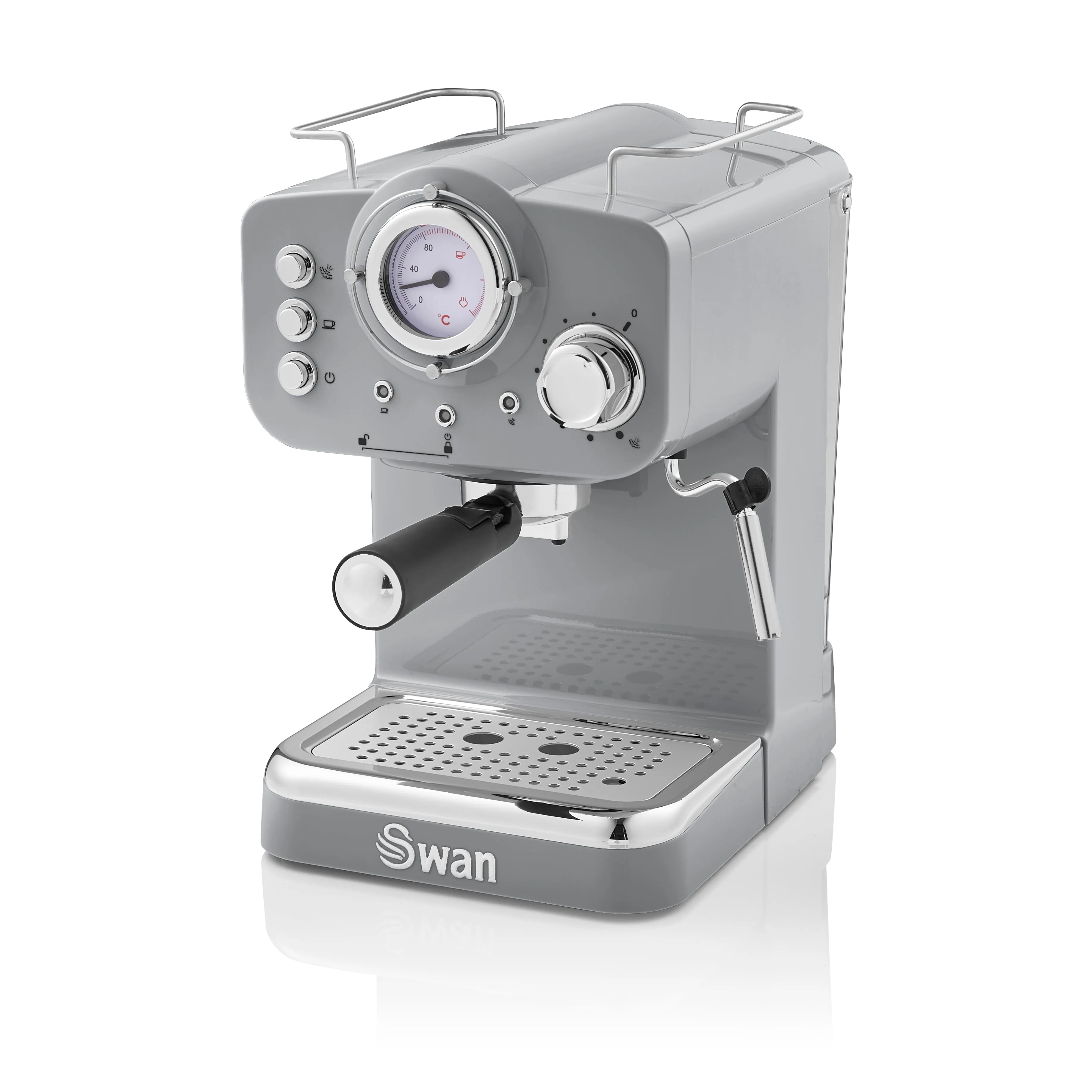 Swan Retro Pump Espresso Coffee Machine