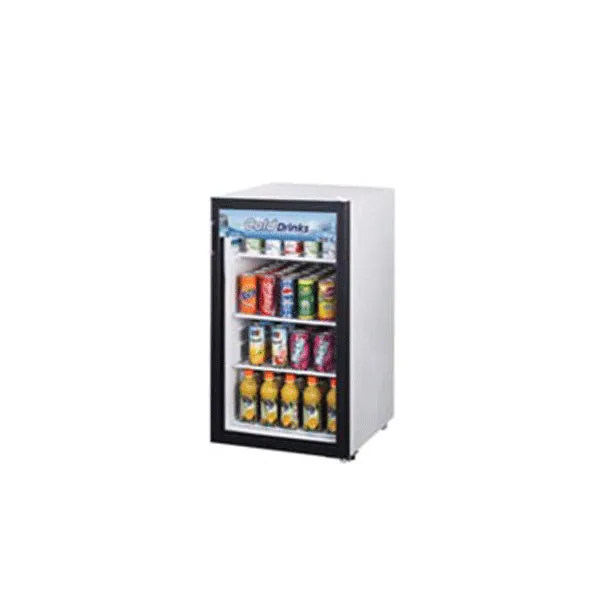 Turbo Air (TGM-5R) 19" Wide Countertop Merchandiser Refrigerator with One Hinged Glass Door