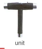 UNIT SKATEBOARD TOOL - (Black)