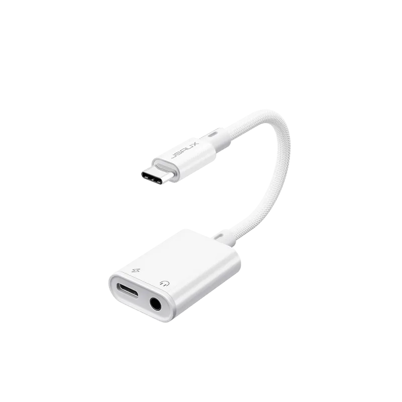 USB-C to 3.5mm Audio and 60W Charging Adapter