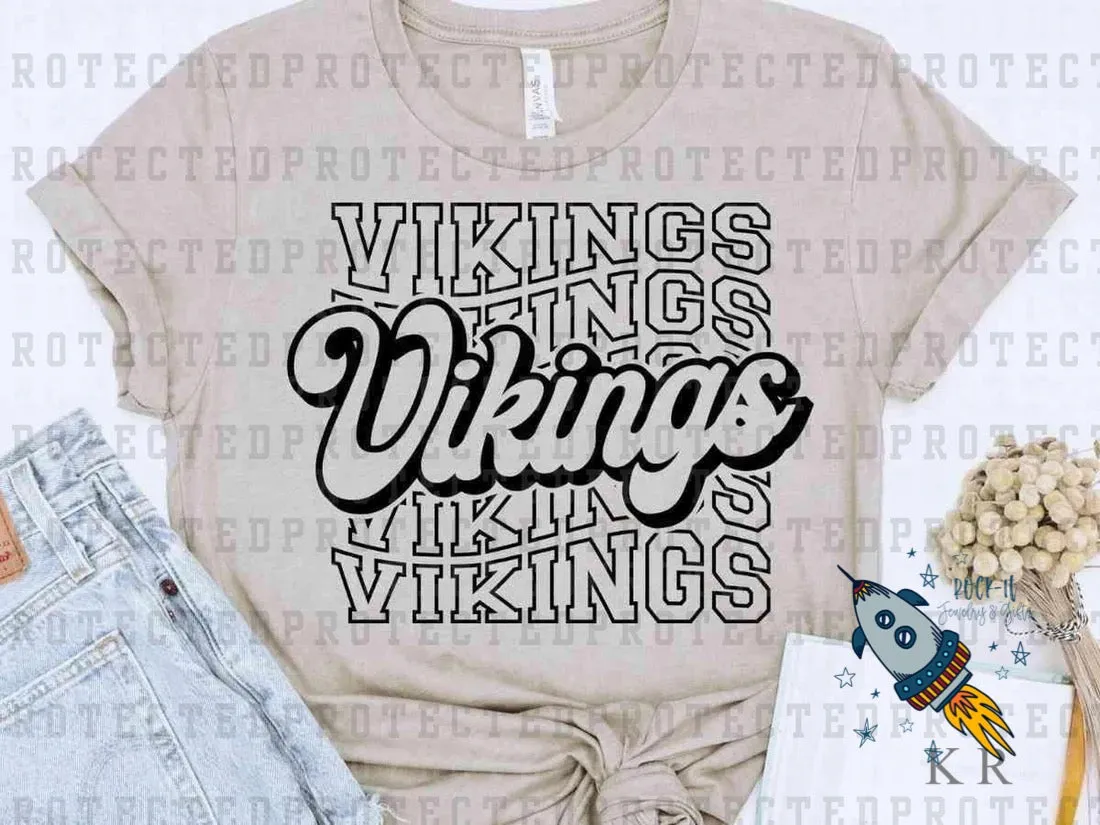 Vikings Stack Black