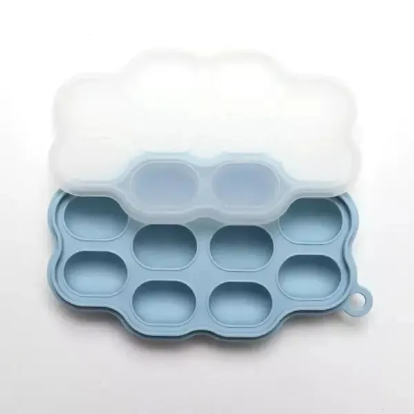 Zebra Babies Silicone Feeder Frozen Food Tray - 10 Compartments