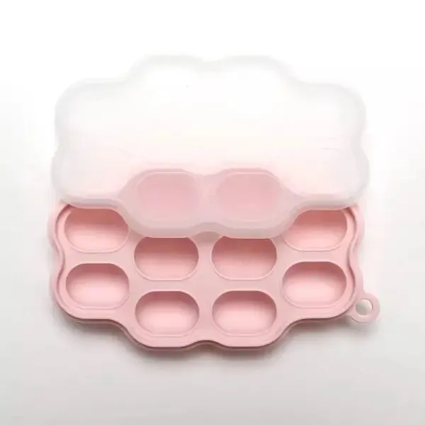 Zebra Babies Silicone Feeder Frozen Food Tray - 10 Compartments